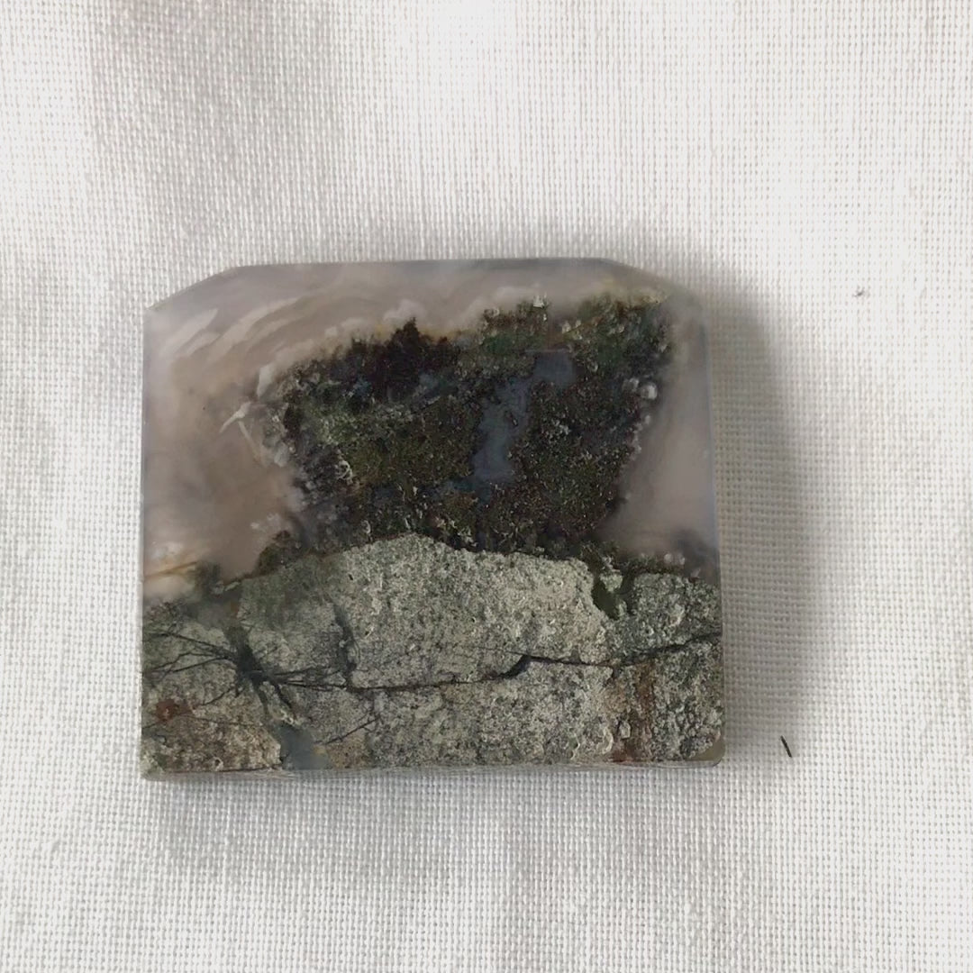 Scenic Moss Agate Lot A